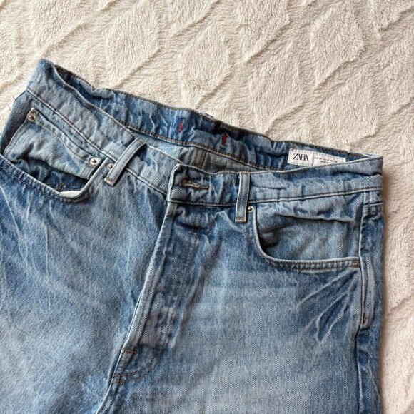 Zara Women's Blue Jeans - Picture 3 of 4